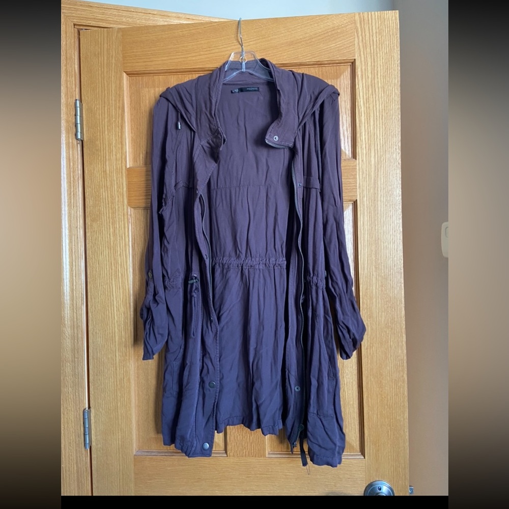 Maurice’s cinched waist jacket